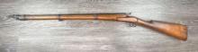 BELGIAN FLOBERT STYLE SINGLE SHOT RIFLE 7.65 CAL.