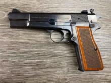 BELGIAN BROWNING MODEL HI-POWER SEMI-AUTO PISTOL 9MM CAL.