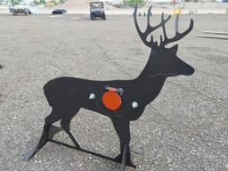 3/8" AR500 Steel Deer Shooting Target