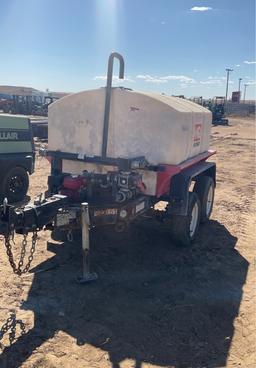 2014 Multiquip WT5C T/A 500-Gal Water Trailer