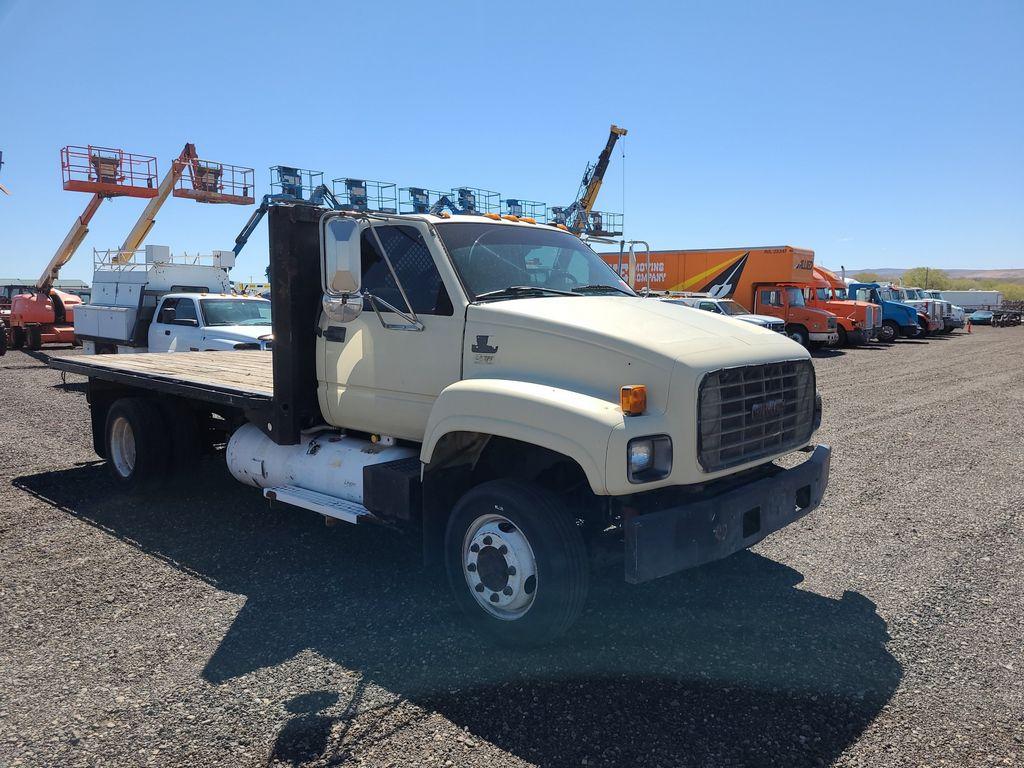 2001 GMC C6 S/A Flatbed Truck