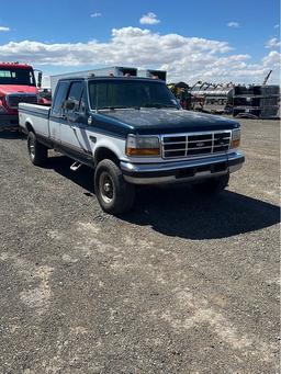 1996 Ford F250 XLT 4X4 Crewcab Pickup