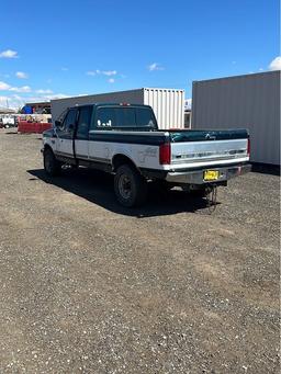 1996 Ford F250 XLT 4X4 Crewcab Pickup