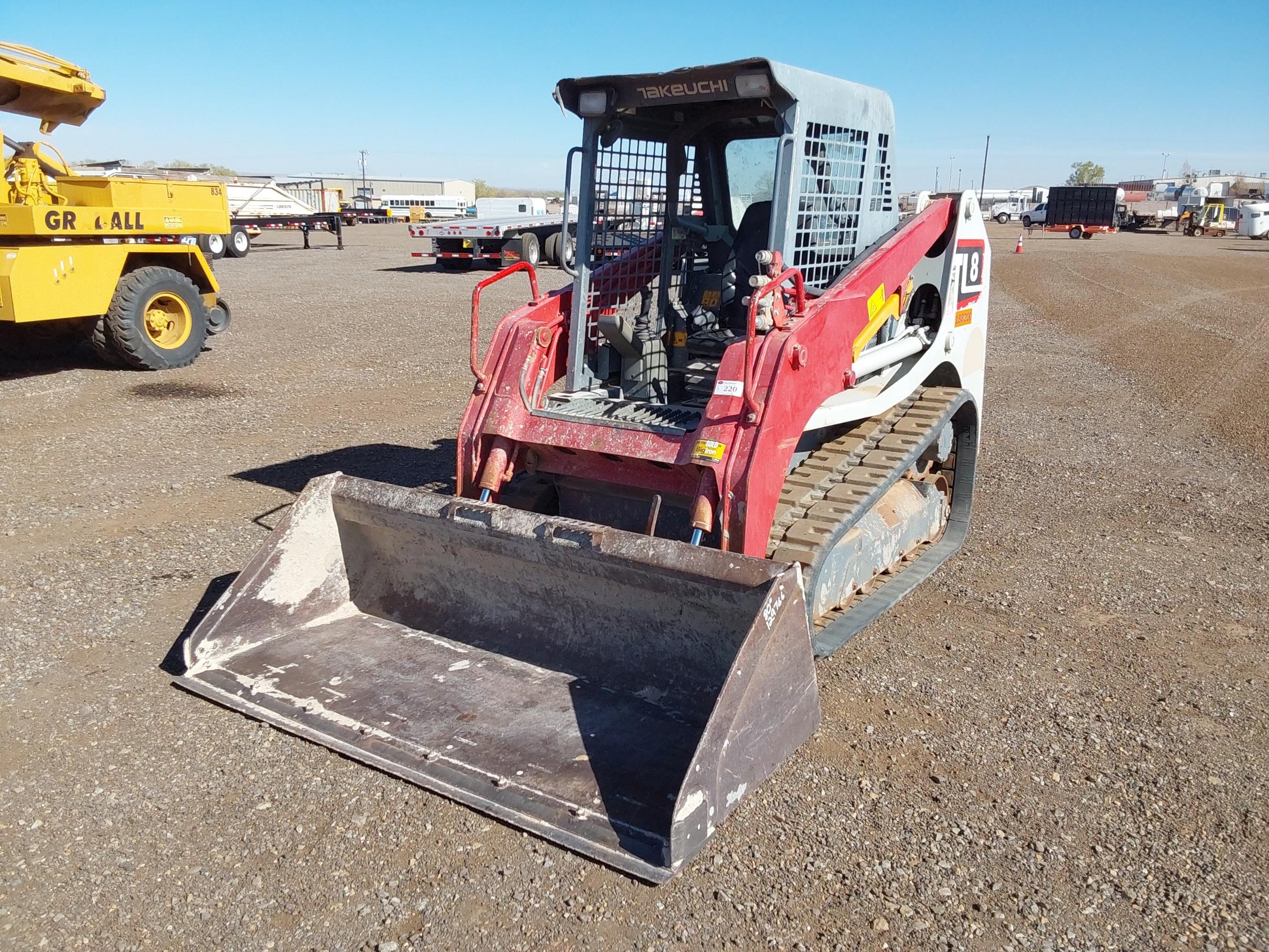 2019 Takeuchi TL8 Compact Track Loader
