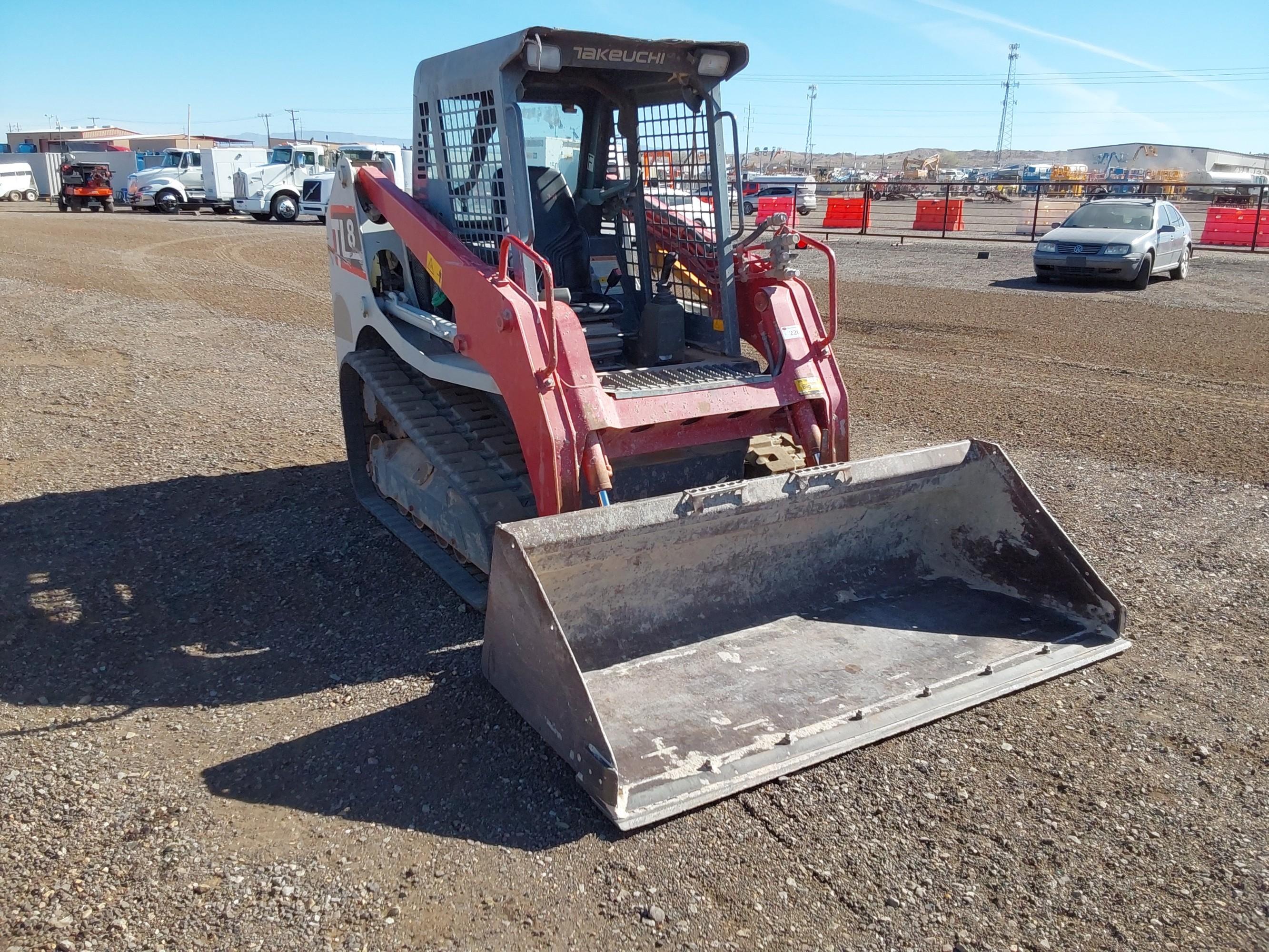2019 Takeuchi TL8 Compact Track Loader
