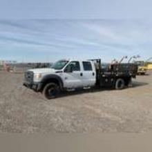 2012 Ford F-550 Crewcab 4x4 Flatbed