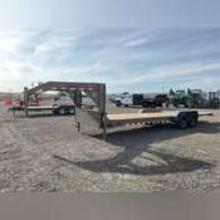 2025 Delta 20 Ft. T/A Gooseneck Tilt Deck Trailer