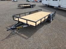 2025 Hefty 16ft T/A Utility Trailer