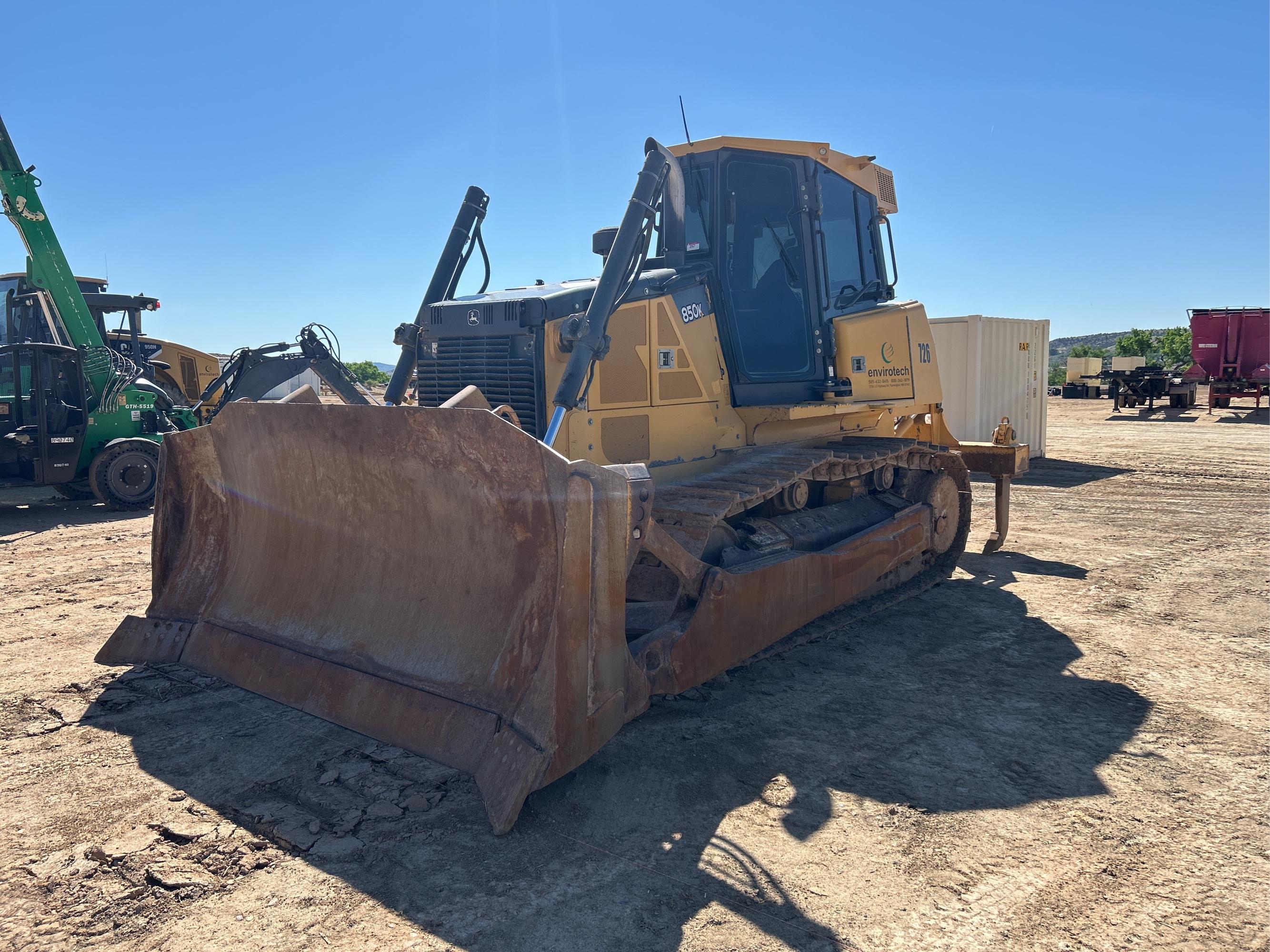 2013 John Deere 850K Crawler Tractor