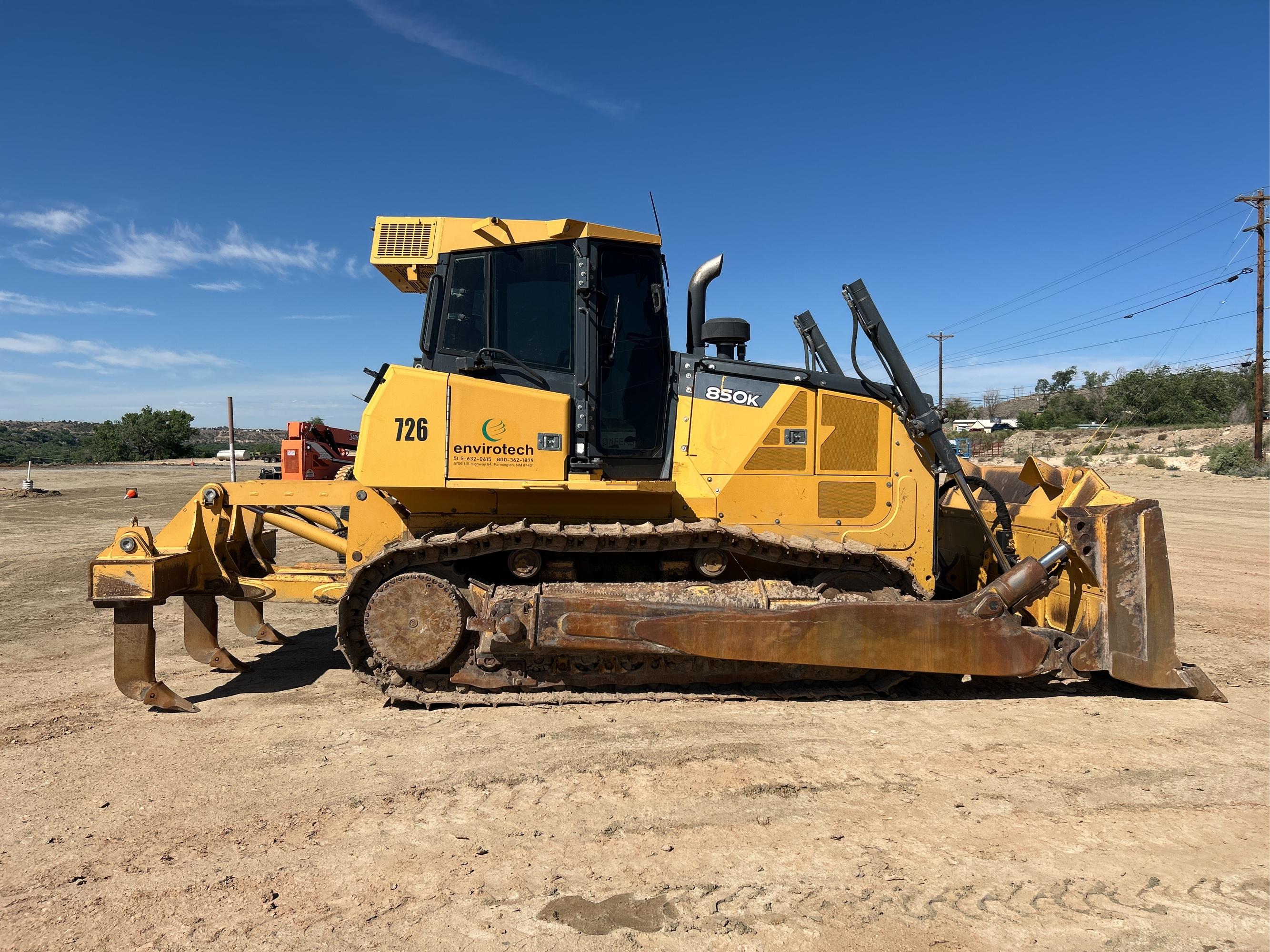 2013 John Deere 850K Crawler Tractor
