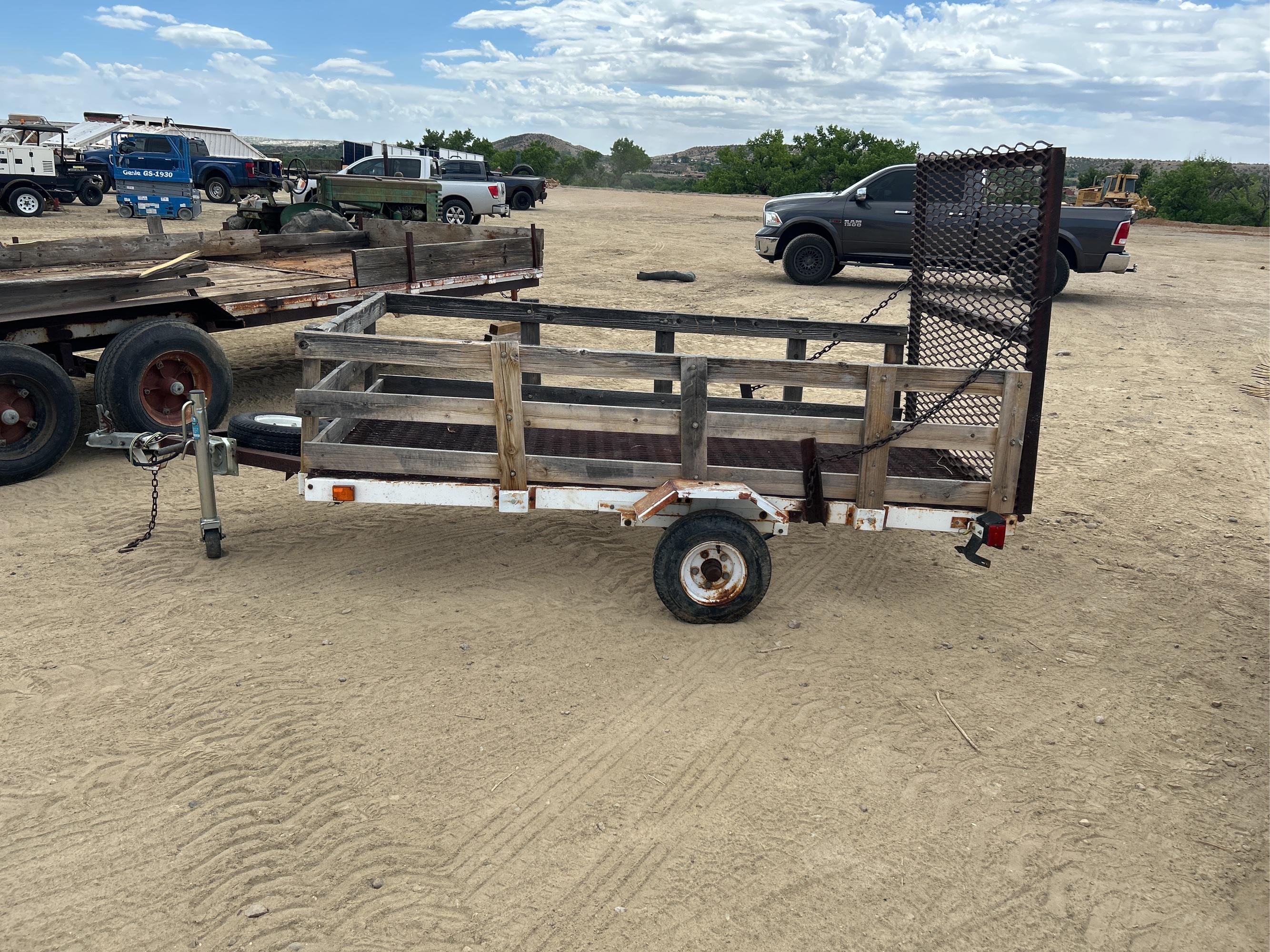 Custom Built 8 ft Utility Trailer Frame