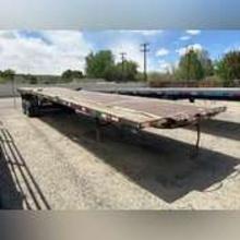 Custom Built 45 ft T/A Oil Field Flat Bed Trailer