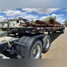 1988 Great Dane 53 ft T/A Flatbed Trailer