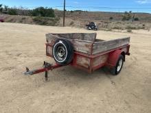 Custom Built 9 ft S/A Utility Trailer Frame