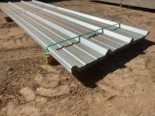 Qty 31 @ 12' R-PANEL 26GA, NW SILVER