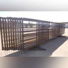 Qty (10) 68inx24ft Free Standing Livestock Panels