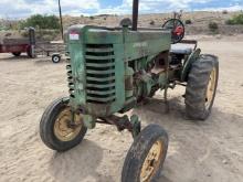 Inoperable John Deere Tractor