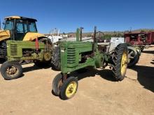 Inoperable John Deere Model A Tractor