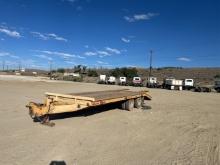 2001 Belshi 20ft T/A Equipment Trailer