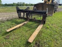 8 ft Forks to fit Wheel Loader