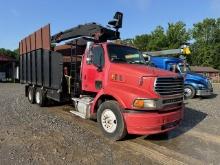 2005 STERLING ACTERRA, 2005 STERLING BRUSH GRAPPLE TRUCK