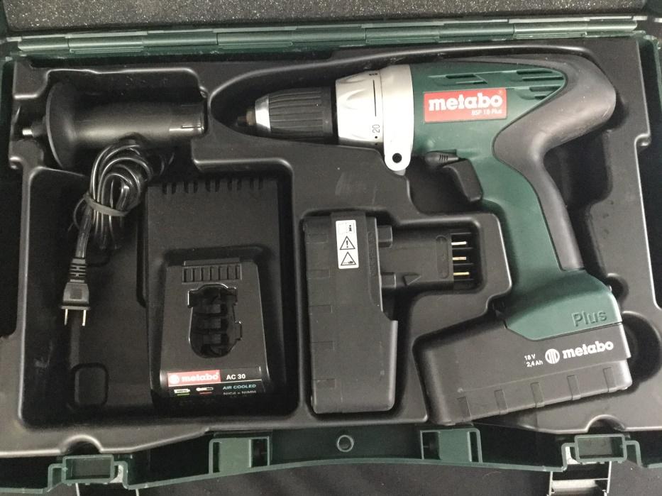 METABO CORDLESS DRILL