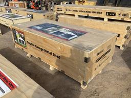 TMG-MS2119 21FT X 19FT METAL GARAGE SHED