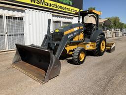 2017 John Deere 210L EP Skip Loader