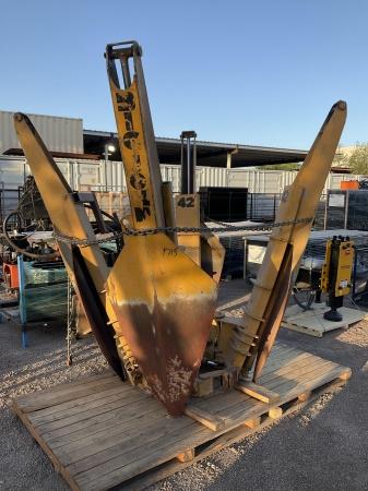 BIG JOHN 42IN TREE SPADE ATTACHMENT FOR SKID STEER