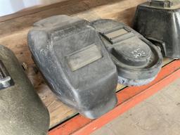 LOT OF ASST WELDING HOODS