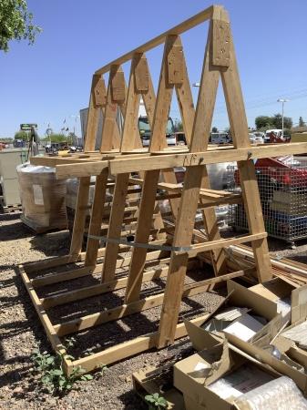 WOOD RACK W/ ASST WOOD TRIM