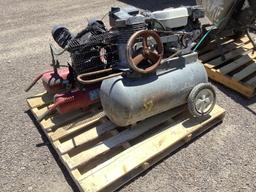 (2) GAS POWERED COMPRESSORS