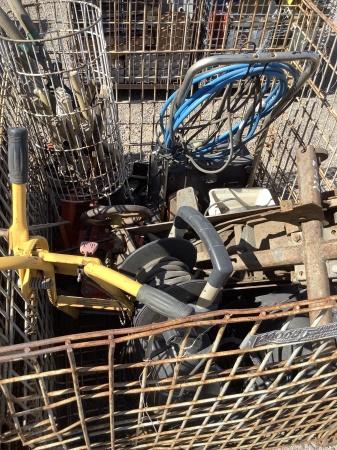 (2) BASKETS OF MISC TOOLS