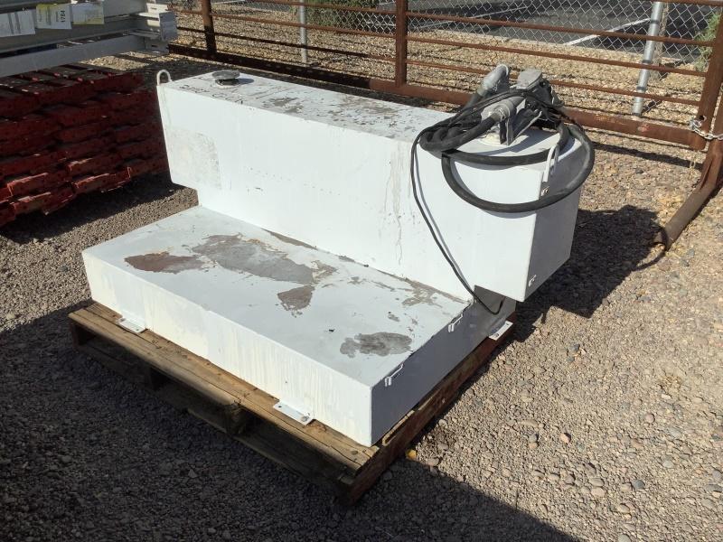 STEEL FUEL TRANSFER TANK W/ PUMP