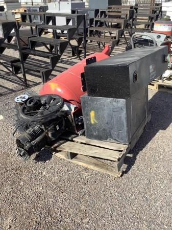 AIR COMPRESSOR, FUEK TANK, TOOLBOX