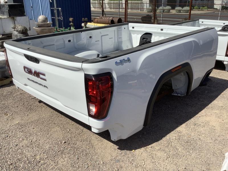 GMC TRUCK BED W/ BUMPER AND HITCH