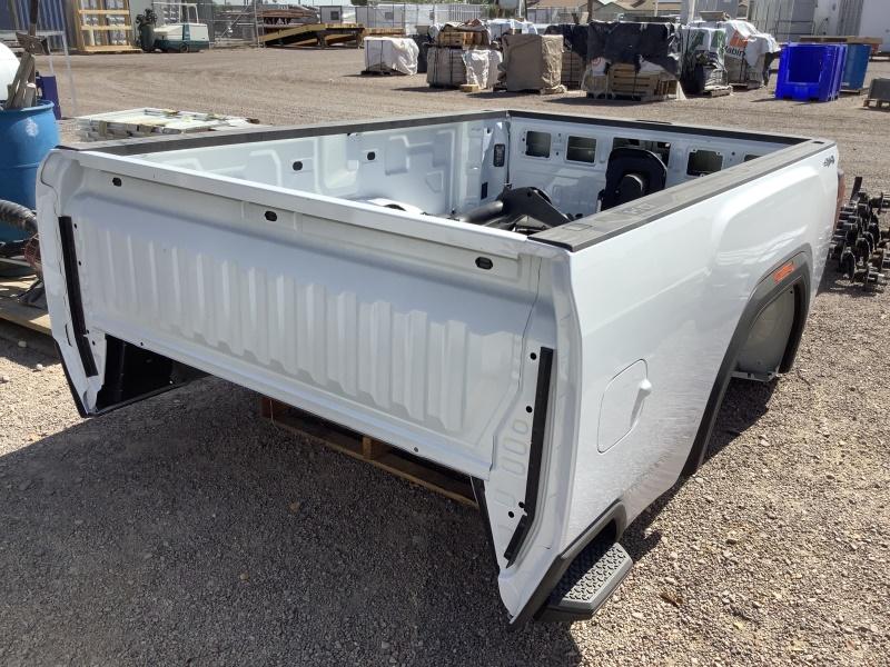 GMC TRUCK BED W/ BUMPER AND HITCH