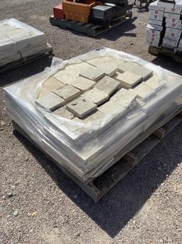 PALLET OF TRAVERTINE PAVERS