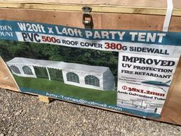 GOLDEN MOUNT 20FT X 40FT PARTY TENT