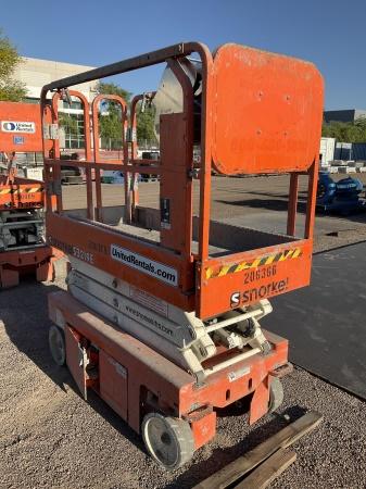 2018 SNORKEL S3219E SCISSOR LIFT