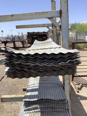 BUNDLE OF TIN ROOFING