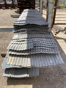 BUNDLE OF TIN ROOFING