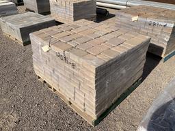 PALLET OF STONE PAVERS