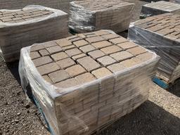 PALLET OF STONE PAVERS