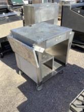 STAINLESS STEEL SERVICE CART