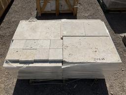 PALLET OF TRAVERTINE PAVERS