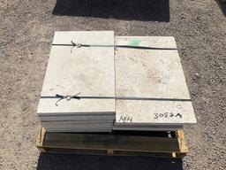 PALLET OF TRAVERTINE PAVERS