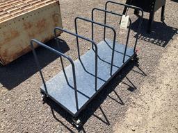 METAL ROLLING STORAGE CART