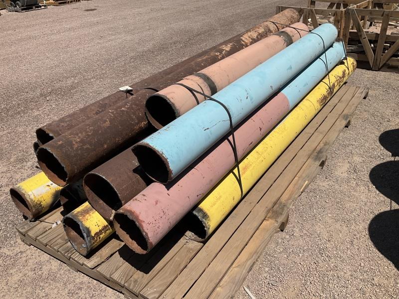 LOT OF ASST STEEL PIPE