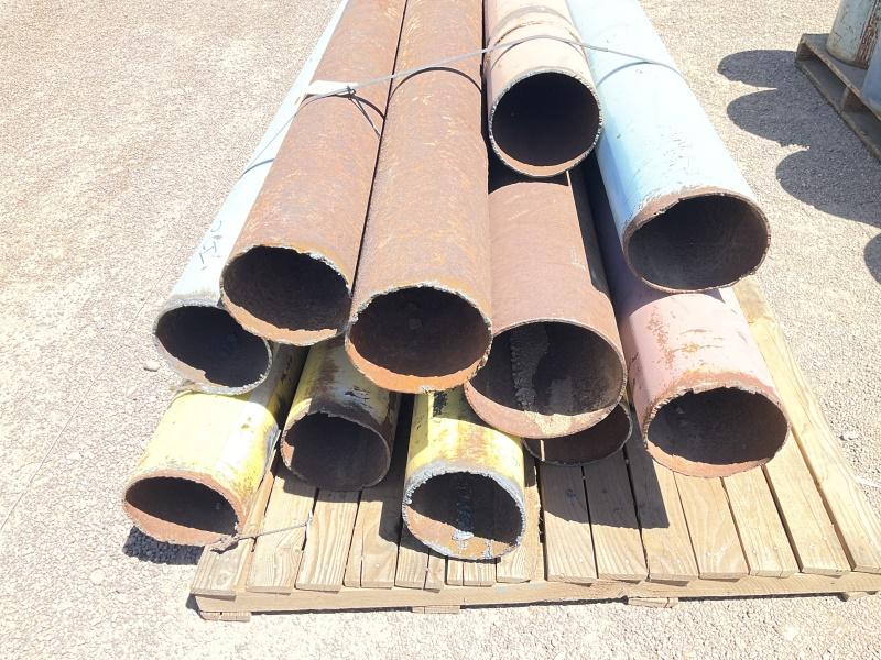 LOT OF ASST STEEL PIPE